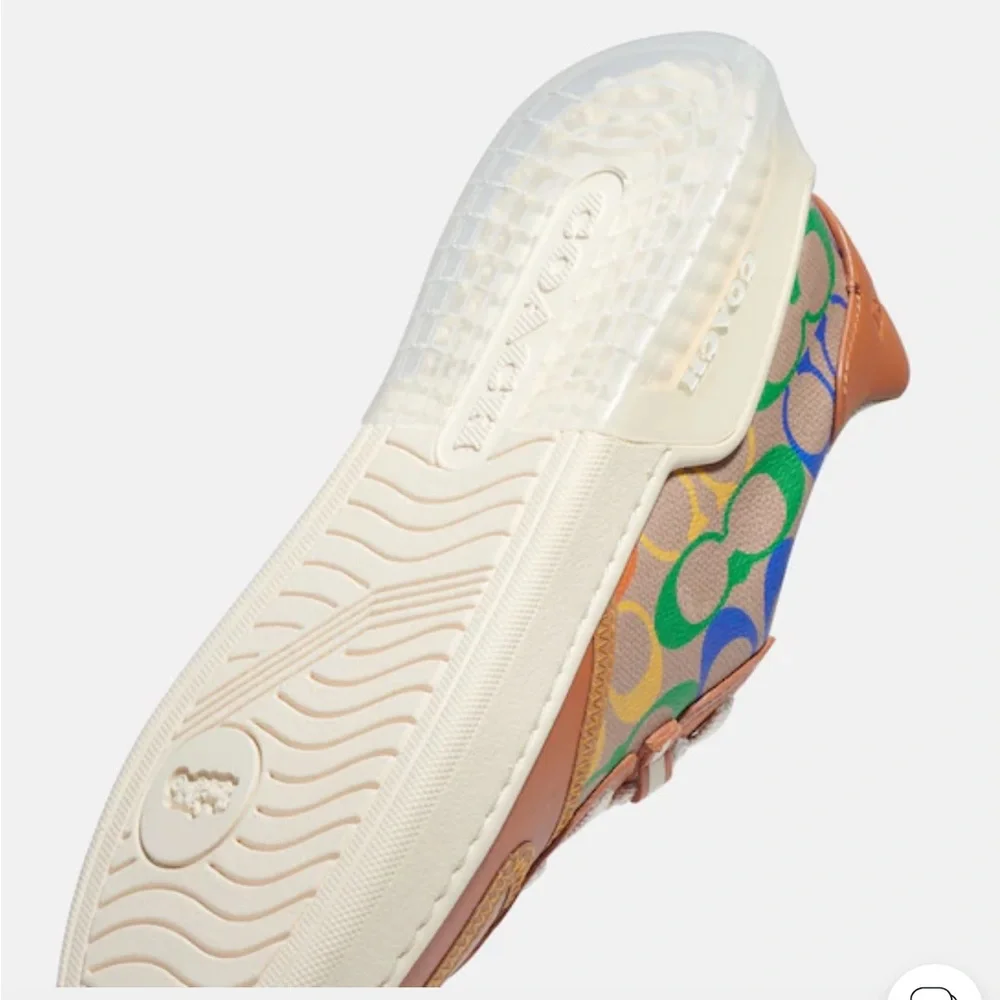 COACH Men Citysole Court Sneaker In Rainbow Signature Canvas - Picture 6 of 14